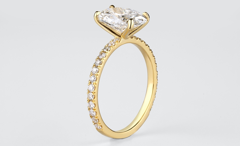 oryginalne złote pierścionki zaręczynowe
