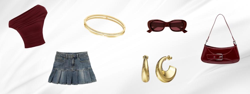 lookbook y2k na festiwal
