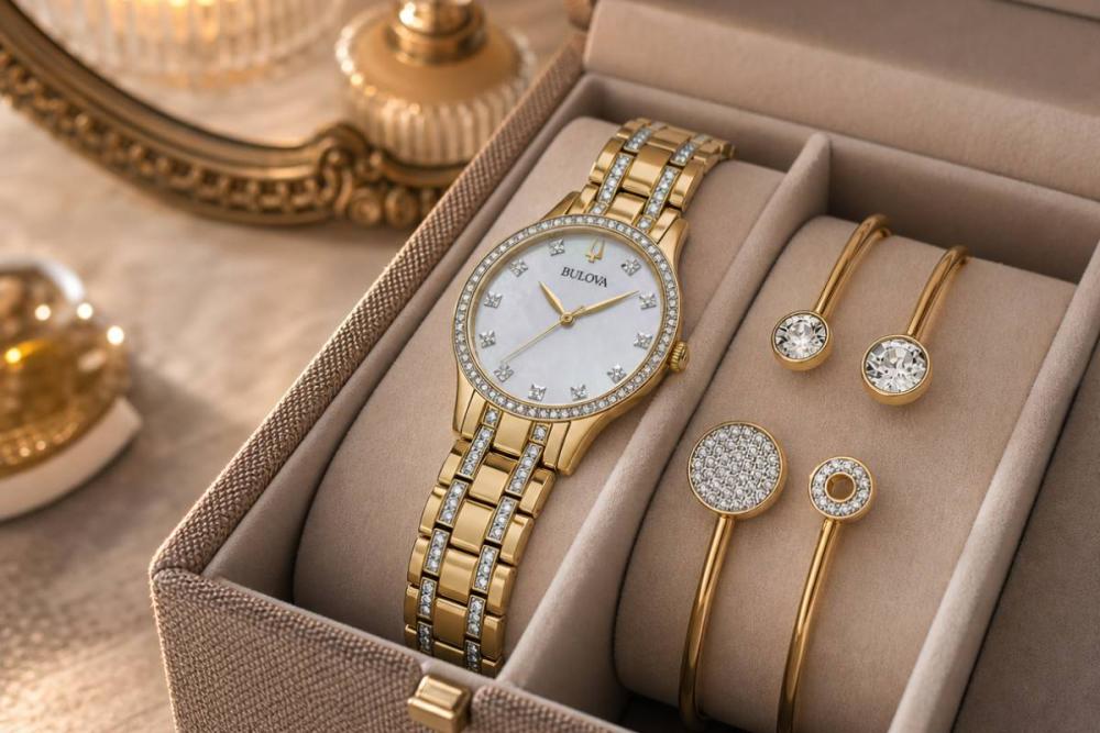 Bulova Crystal Set 98X119