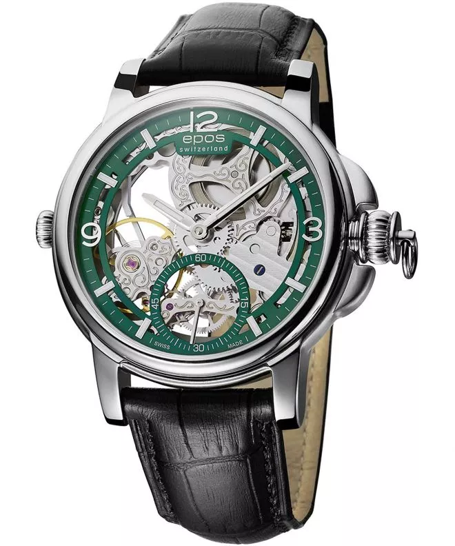 Zegarek męski Epos Oeuvre D’Art Skeleton Automatic Limited Edition	 3429.195.20.53.25