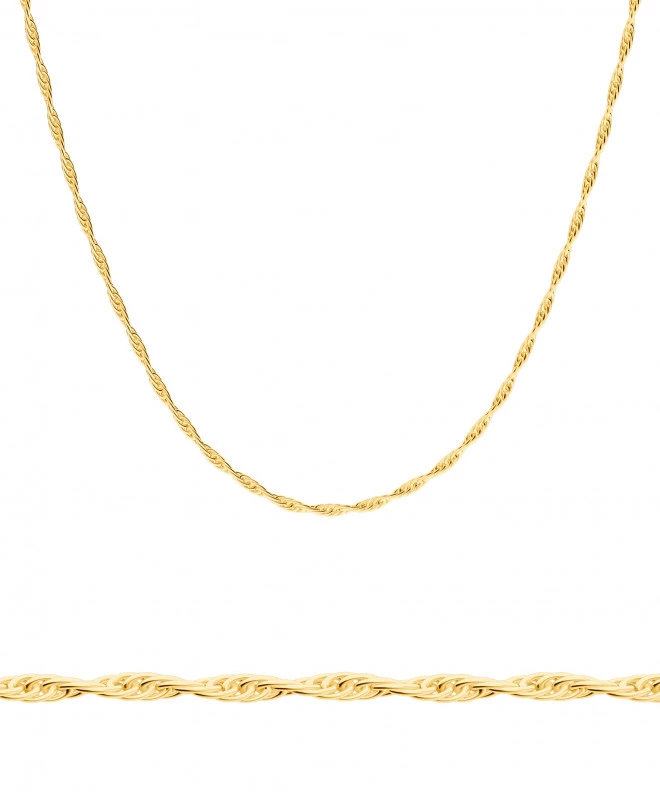 Łańcuszek Bonore Elegant Caldarola55 cm. ze złota próby 585 o szerokości 3 mm 146940