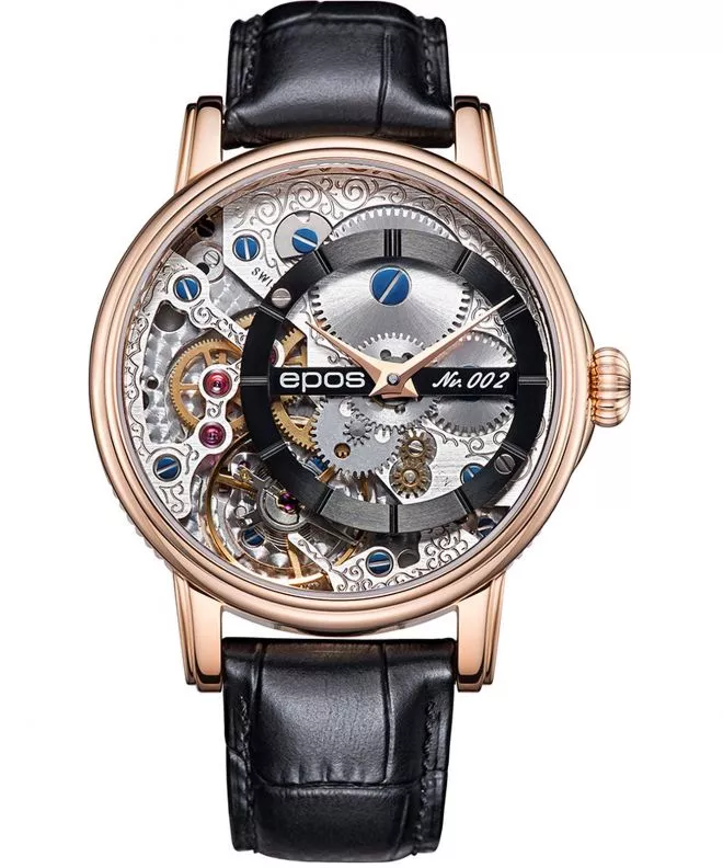 Zegarek męski Epos Oeuvre D'Art Verso Skeleton Limited Edition 3435.313.24.15.25