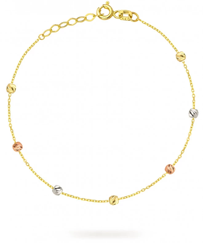 Bransoletka Bonore Midnight Belforte Monferratoze złota próby 585 145919