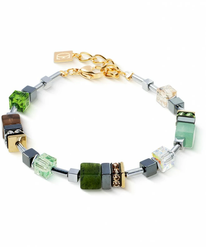 Bransoletka Coeur de Lion GeoCUBE® Iconic Precious Motion Forest 3017/30-0500
