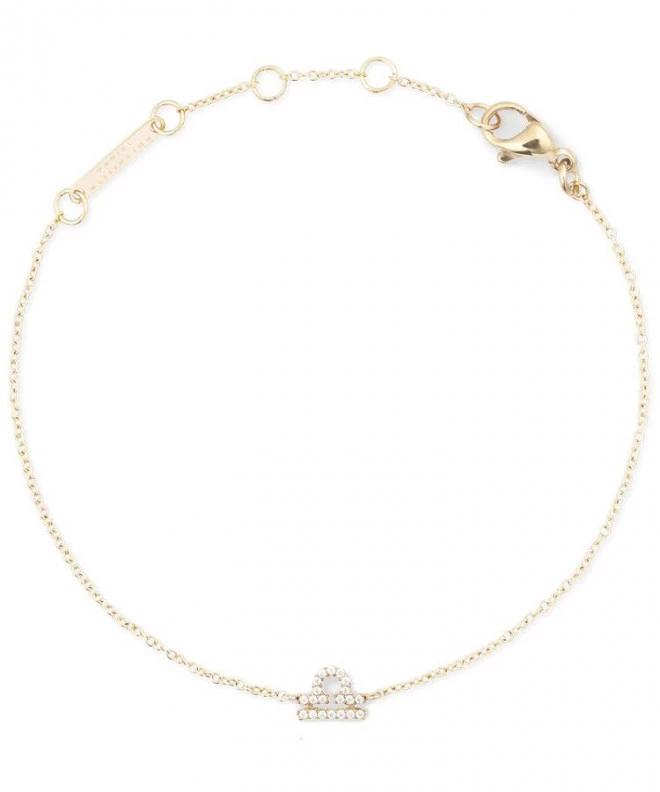 Bransoletka Daniel Wellington Crystal Zodiac Chain Gold Libra DW00400913