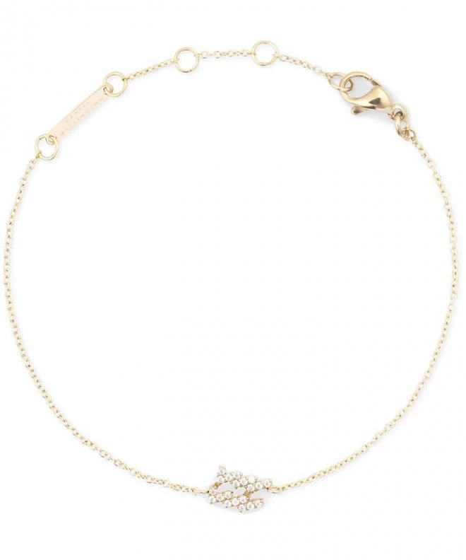 Bransoletka Daniel Wellington Crystal Zodiac Chain Gold Aquarius DW00400917