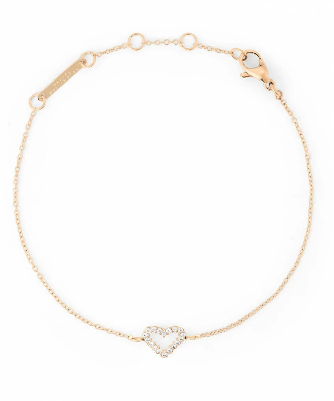 Bransoletka Daniel Wellington Mirelle Heart Rose Gold DW00401618