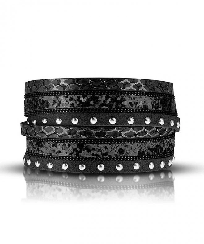 Bransoletka Pierre Ricaud Black PR138.5BL