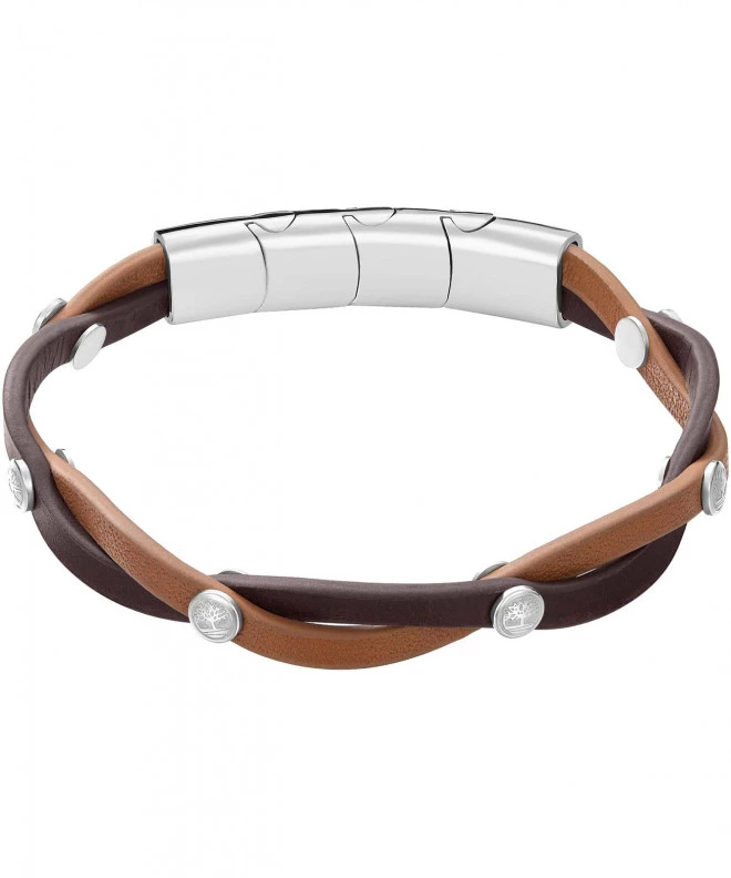 Bransoletka Timberland Doluble Brown TDAGB0002602