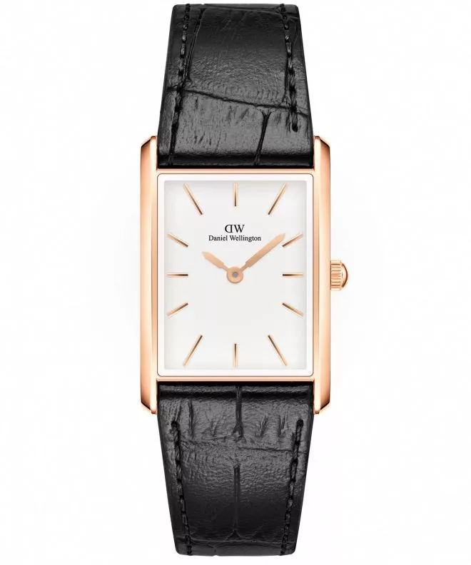 Zegarek Daniel Wellington Bound Black Crocodile Rose Gold 24 DW00100698