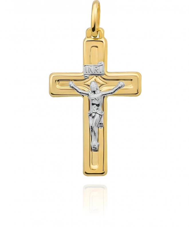 Krzyżyk Bonore Basic San Giovanni Valdarnoze złota próby 585 147793