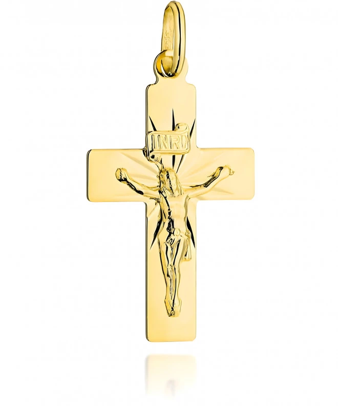 Krzyżyk Bonore Basic Monte San Pietrangelize złota próby 585 147802
