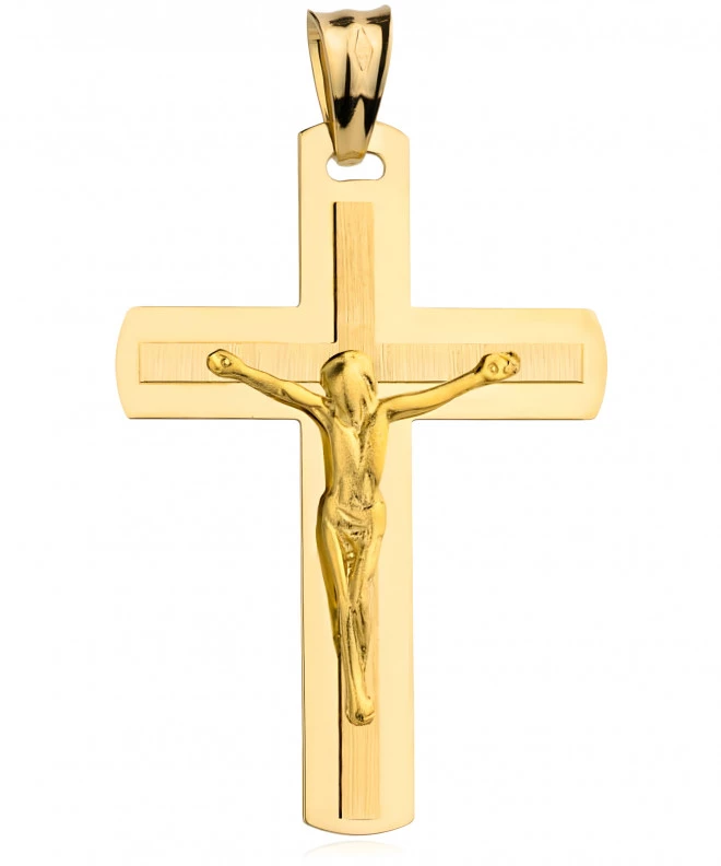Krzyżyk Bonore Basic San Germano Vercelleseze złota próby 585 147872