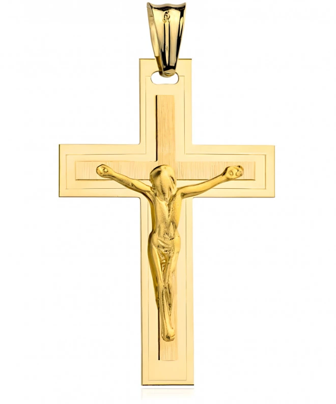 Krzyżyk Bonore Basic San Giacomo Vercelleseze złota próby 585 147873