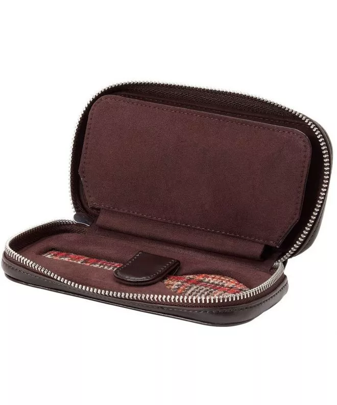 Etui Wolf Wm Brown Z Zamkiem na 2 zegarki 800707