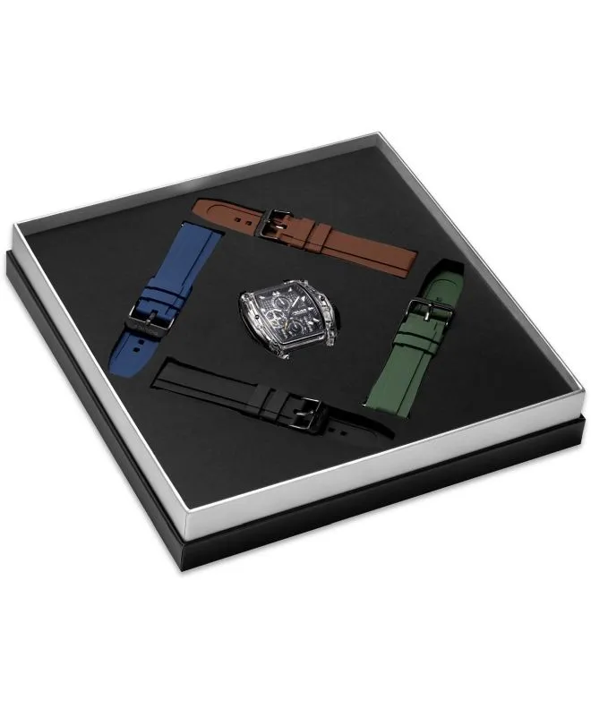 Zegarek męski Police Clout Tank Chronograph SET PEWGO00778X3