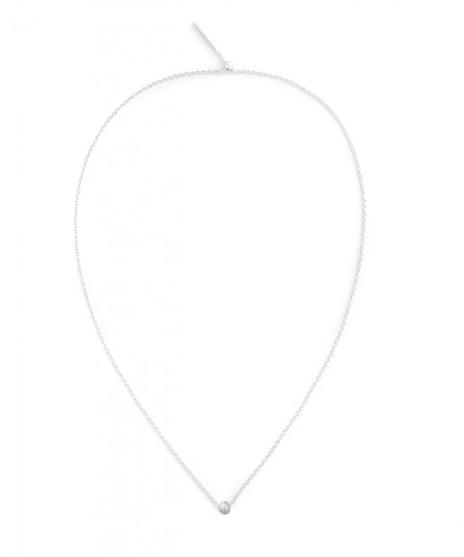 Koralik Daniel Wellington Pavé Orb White Crystal Charm Silver DW00401050