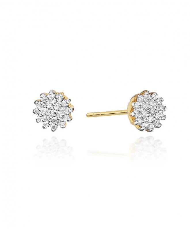 Kolczyki Bonore Blossom San Procopioze złota próby 585 z diamentem 128680