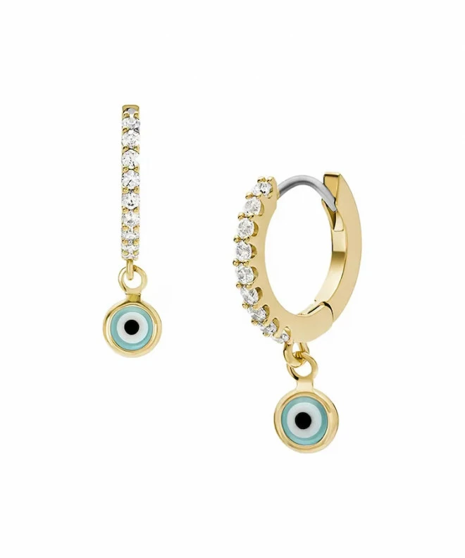 Kolczyki Fossil Sutton Evil Eye Brass JA7286710