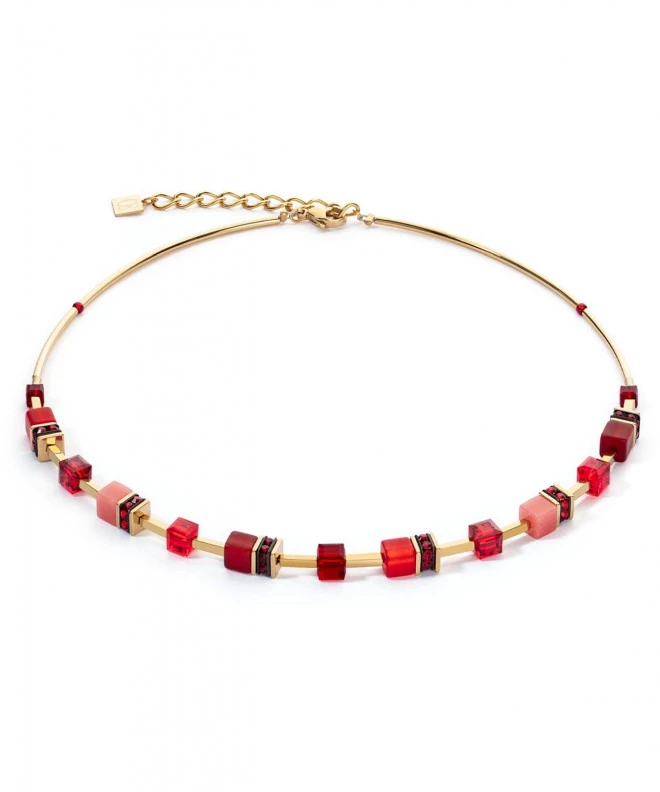 Naszyjnik Coeur de Lion GeoCUBE® SET z Kolczykami i Bransoletką 2800/50-0300