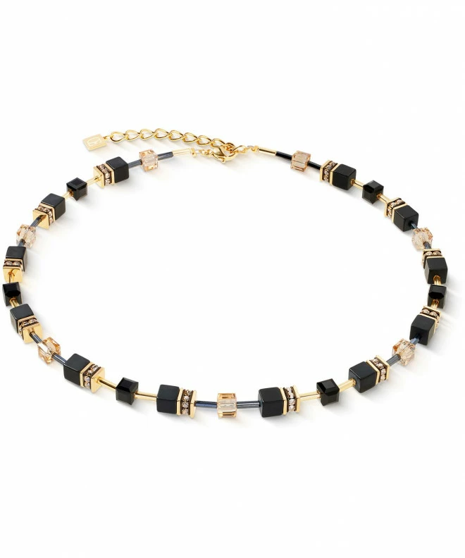 Naszyjnik Coeur de Lion GeoCUBE® Iconic Precious Onyx 4018/10-1316
