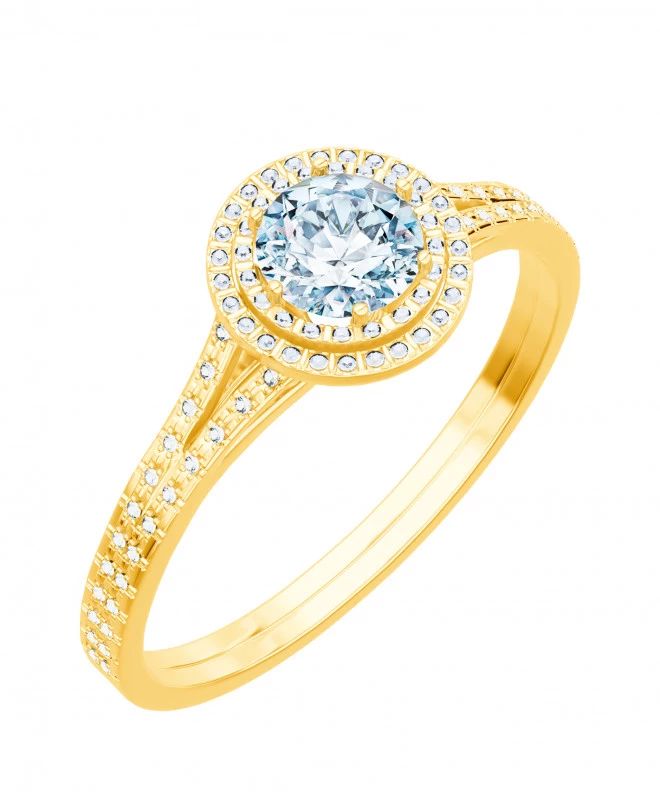 Pierścionek Bonore Crystal Piana Crixiaze złota próby 585 z diamentem 1 ct 92370