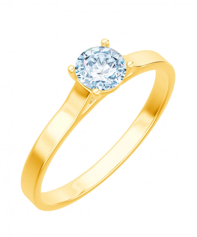 Pierścionek Bonore Elegant Granconaze złota próby 585 z diamentem 0,7 ct 92338
