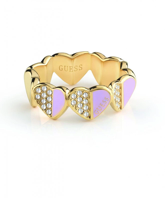 Pierścionek Guess Lovely JUBR03049JWYGLC54