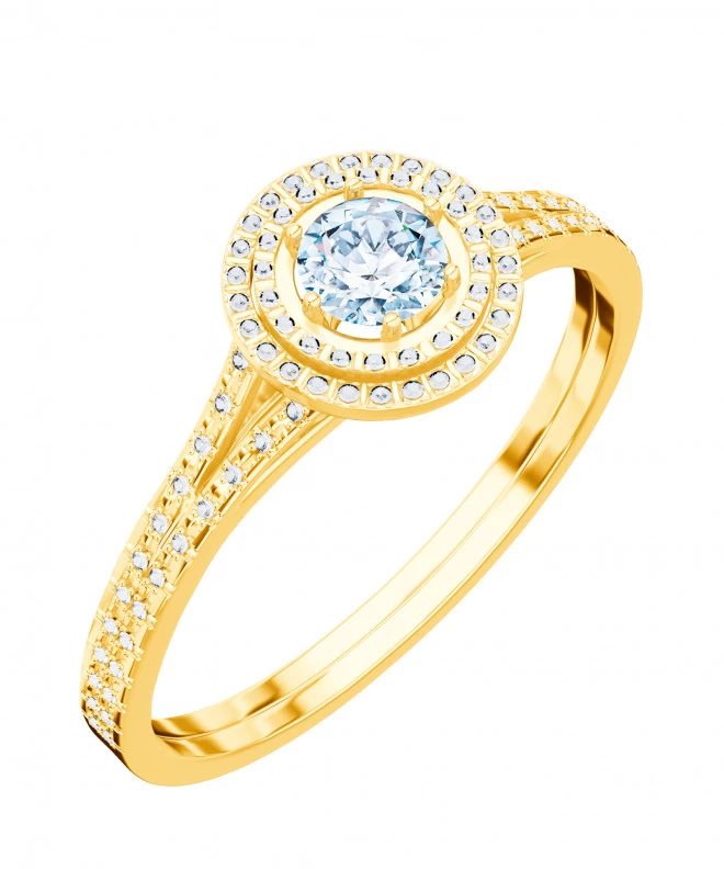 Pierścionek Bonore Crystal Vedelagoze złota próby 585 z diamentem 0,5 ct 92368