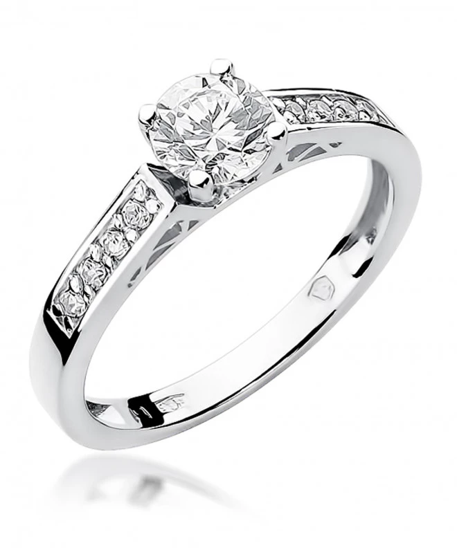 Pierścionek Bonore ze Złota próby 585 z diamentem 0,42 ct 152088