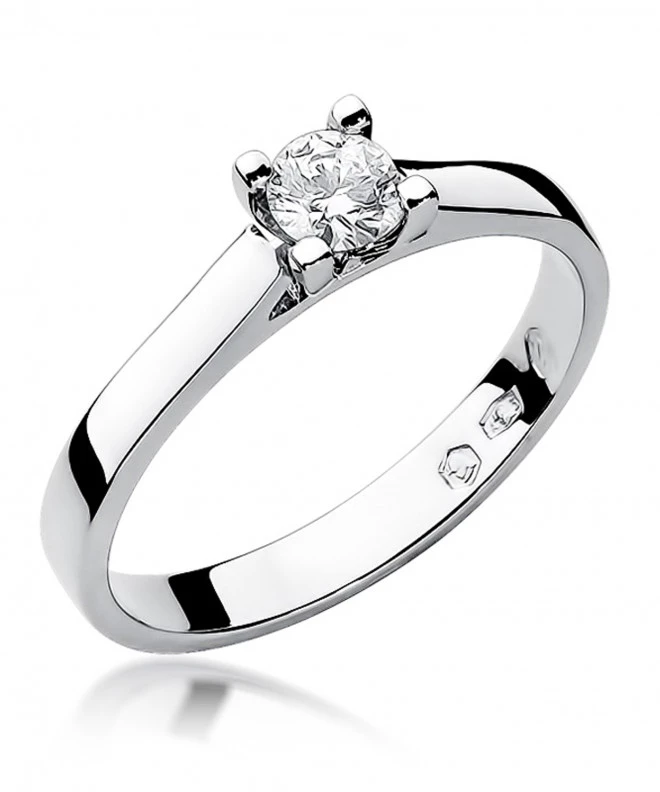 Pierścionek Bonore ze Złota próby 585 z diamentem 0,3 ct 152108