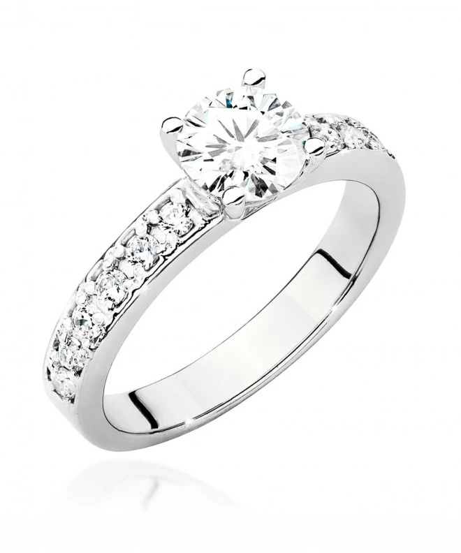 Pierścionek Bonore ze Złota próby 585 z diamentem 0,94 ct 171348