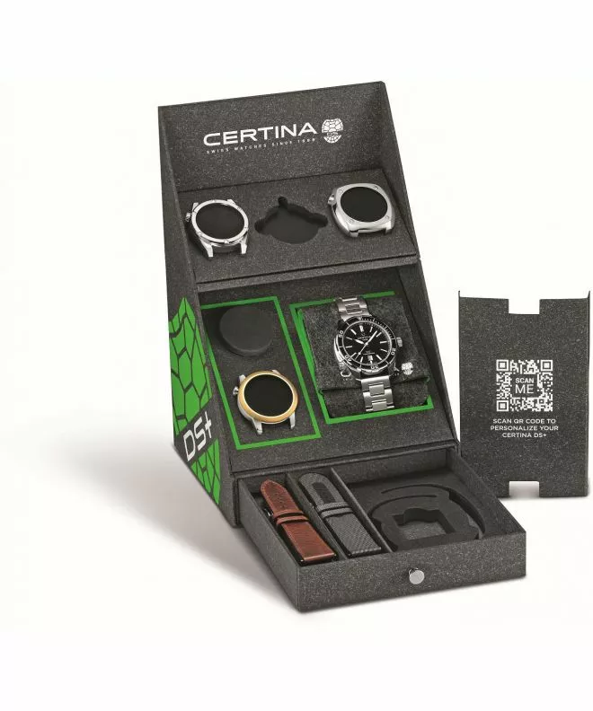 Zegarek męski Certina DS+ Aqua & Sport SET C041.407.19.051.00 (C0414071905100)