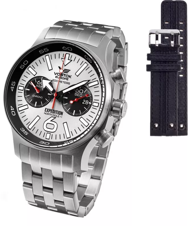 Zegarek męski Vostok Europe Expedition North Pole-1 Limited Edition + pasek Vostok 6S21-595A642-38321