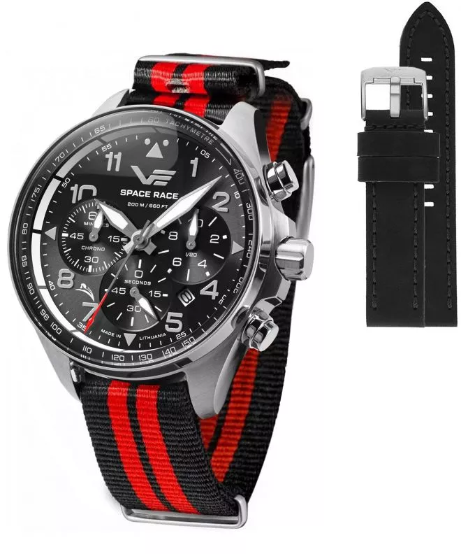 Zegarek męski Vostok Europe Space Race Chrono Limited Edition + pasek Vostok 6S20-325A741-06894
