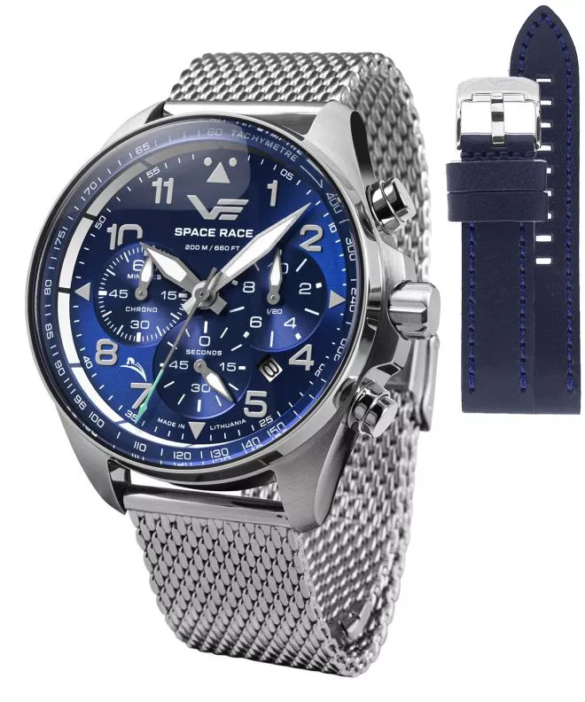 Zegarek męski Vostok Europe Space Race Chrono Limited Edition + pasek Vostok 6S20-325A742-04432