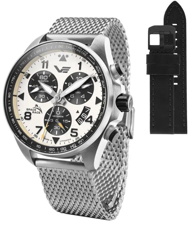 Zegarek męski Vostok Europe Space Race Chrono Limited Edition + pasek Vostok 6S30-325A743-03701