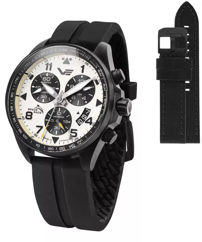 Zegarek męski Vostok Europe Space Race Chrono Limited Edition + pasek Vostok 6S30-325A743-08553