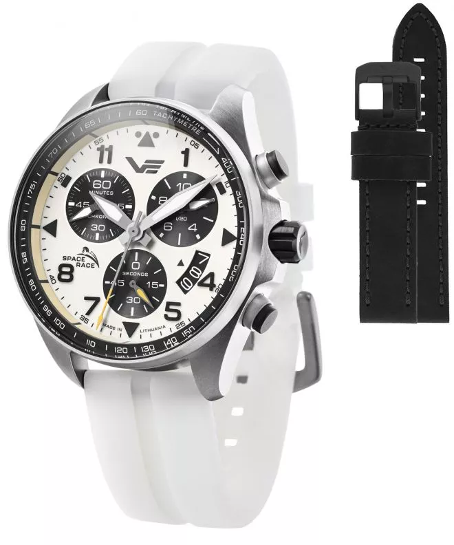 Zegarek męski Vostok Europe Space Race Chrono Limited Edition + pasek Vostok 6S30-325A743-47118