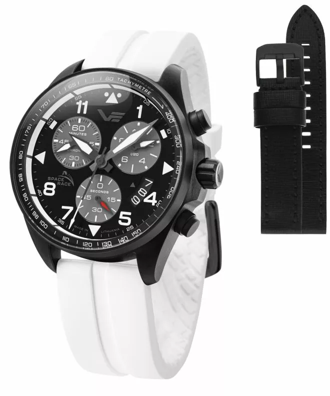 Zegarek męski Vostok Europe Space Race Chrono Limited Edition + pasek Vostok 6S30-325C744-47125