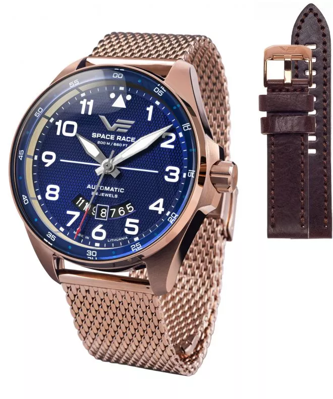 Zegarek męski Vostok Europe Space Race Automatic Limited Edition + pasek Vostok NH35A-325B746-03718