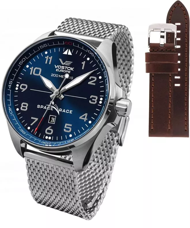 Zegarek męski Vostok Europe Space Race Automatic Limited Edition + pasek Vostok YN55-325A661-4432