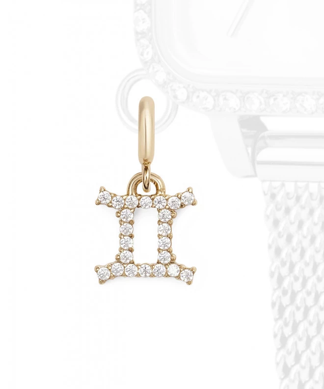 Zawieszka Daniel Wellington Charm Gold Gemini DW01500003