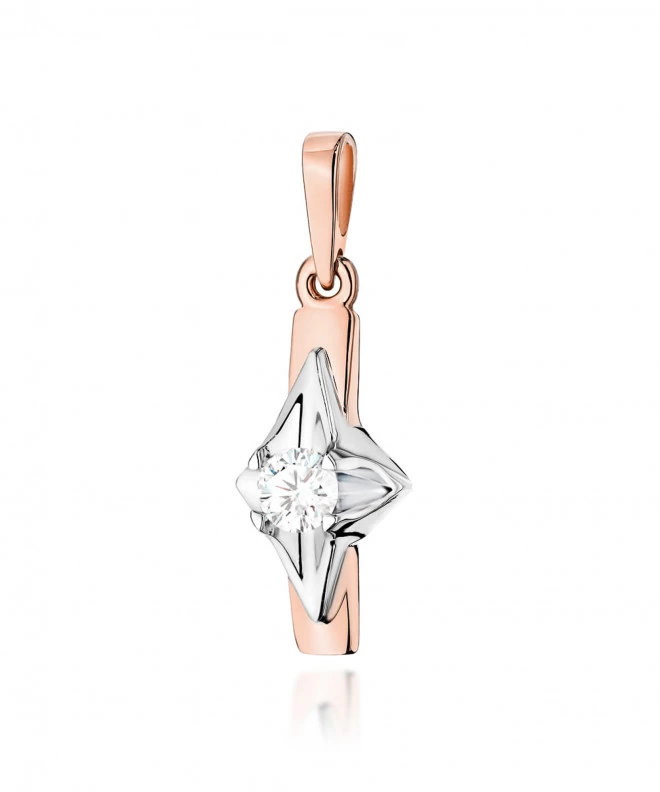 Zawieszka Bonore ze Złota próby 585 z diamentem 0,2 ct 173974