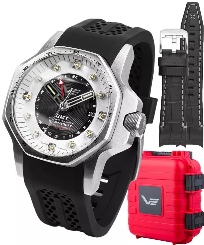 Zegarek męski Vostok Europe Atomic Age Fermi Line GMT Limited Editon NH34-640A702