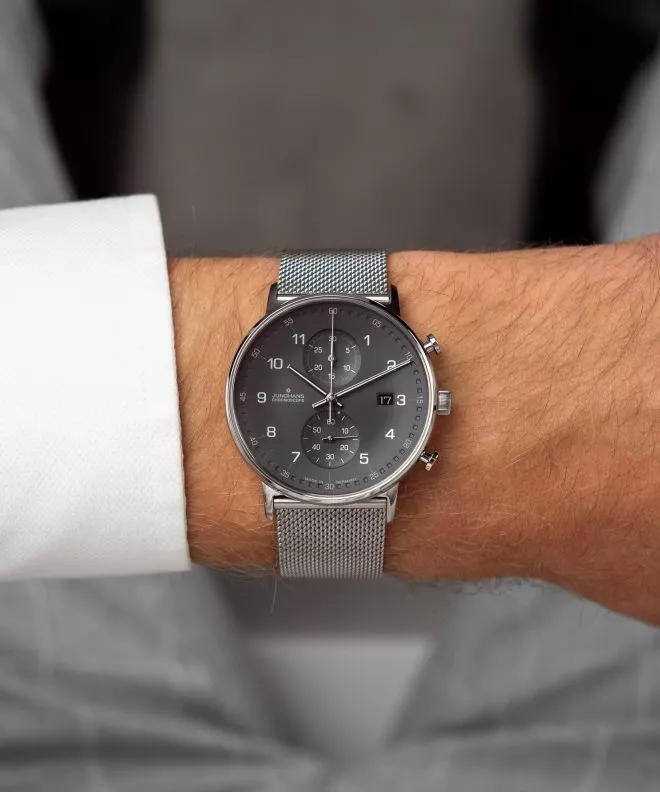 Zegarek męski Junghans FORM C Chronoscope 								 041/4877.44	