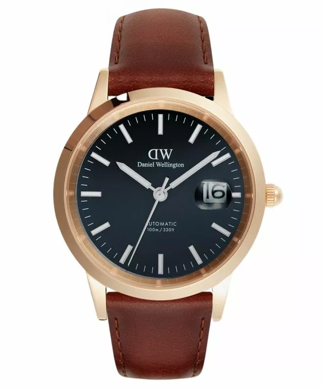 Zegarek męski Daniel Wellington Iconic Automatic 40 St Mawes RG Arctic Enamel 40 DW00100758