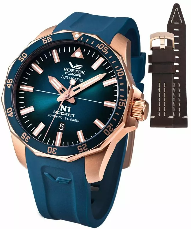 Zegarek męski Vostok Europe Rocket N1 Automatic Limited Edition  + pasek Vostok NH35A-225B616-39397