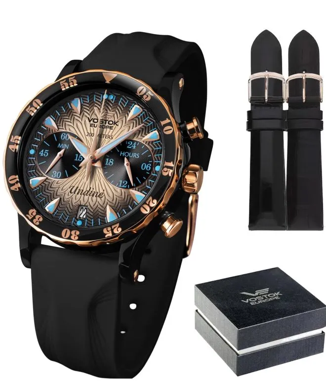 Zegarek damski Vostok Europe Undine Chronograph Limited Edition VK64-515E627