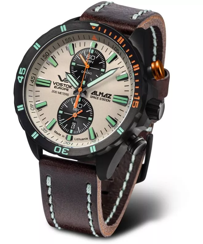 Zegarek męski Vostok Europe Almaz Chrono Limited Edition 6S11-320C677